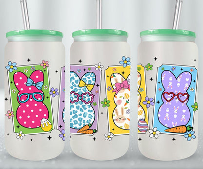 Easter Peeps-10340 - glass can