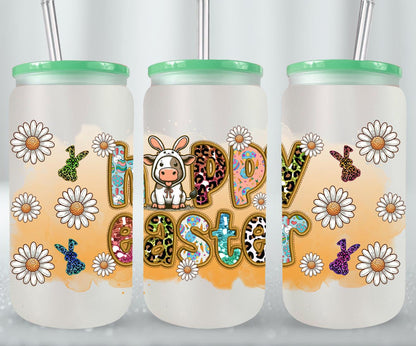 Cow Easter Day-10313 - glass can