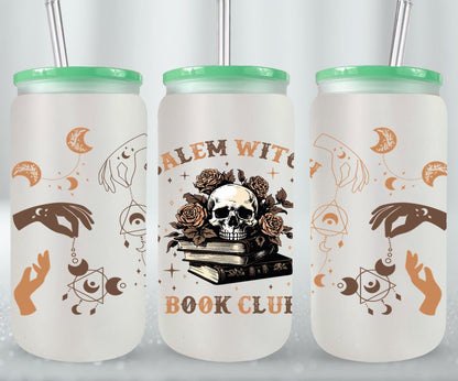 Salem Witch Book Club-9984 - glass can