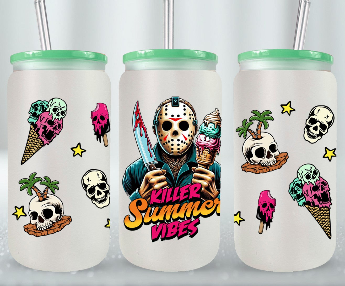 Killer Summer Vibes-10712 - glass can