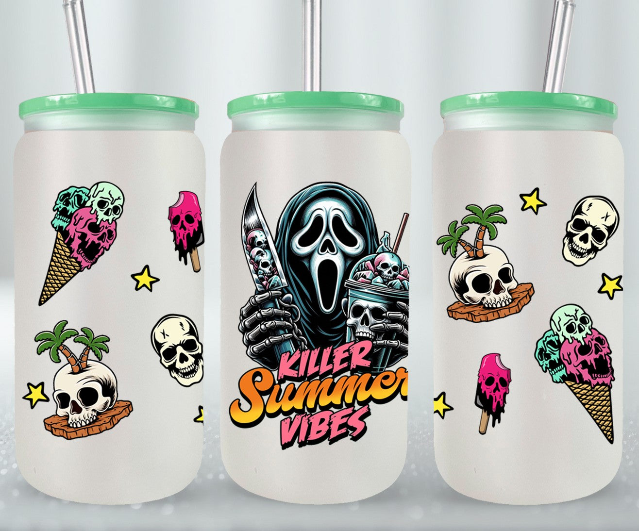 Killer Summer Vibes-10704 - glass can