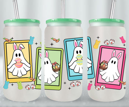 Ghost Easter-10351 - glass can