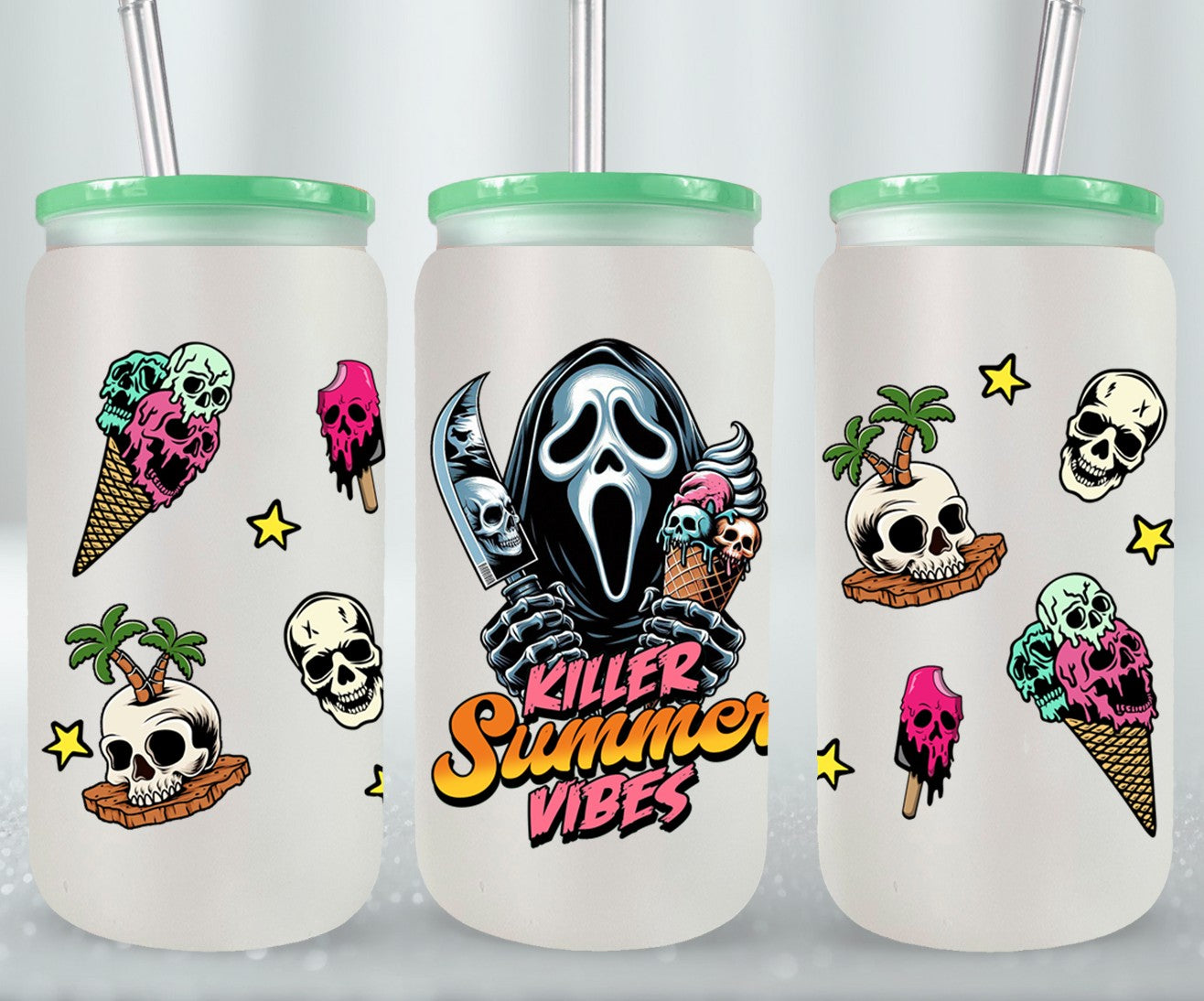 Killer Summer Vibes-10706 - glass can