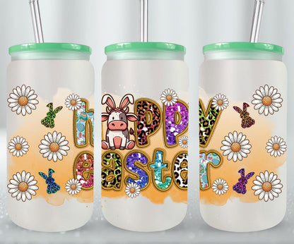 Cow Easter Day-10287 - glass can