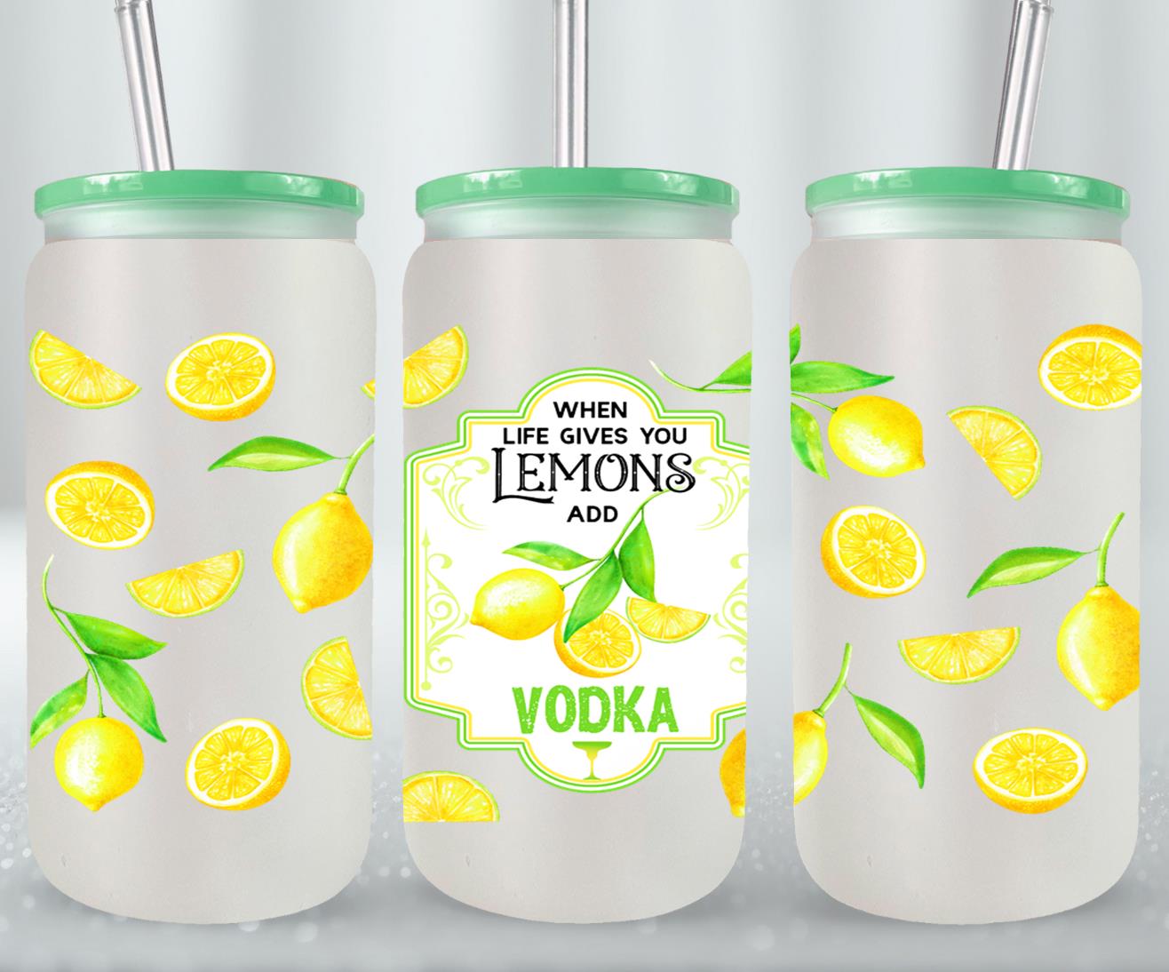 Add Vodka-10263 - glass can