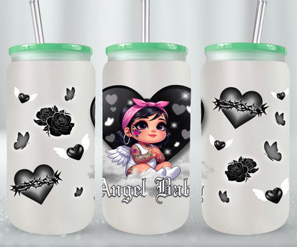 Angel Baby-10119 - glass can