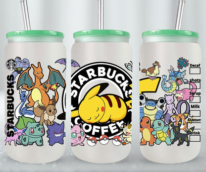 Pokemon - glass can