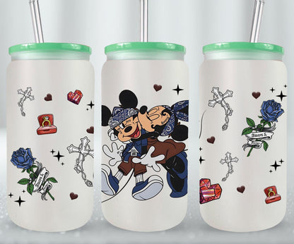 Cholos Cartoon-10149 - glass can