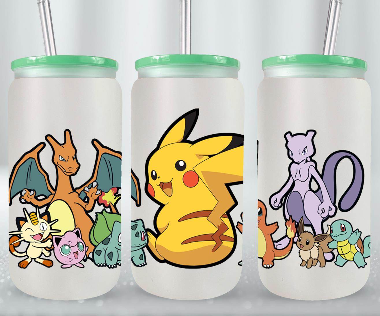 Pokemon - glass can