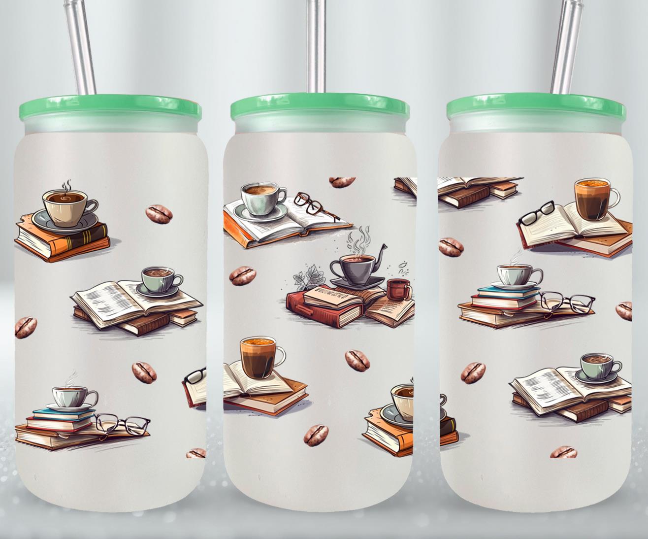 Books and Coffee1-9970 - glass can