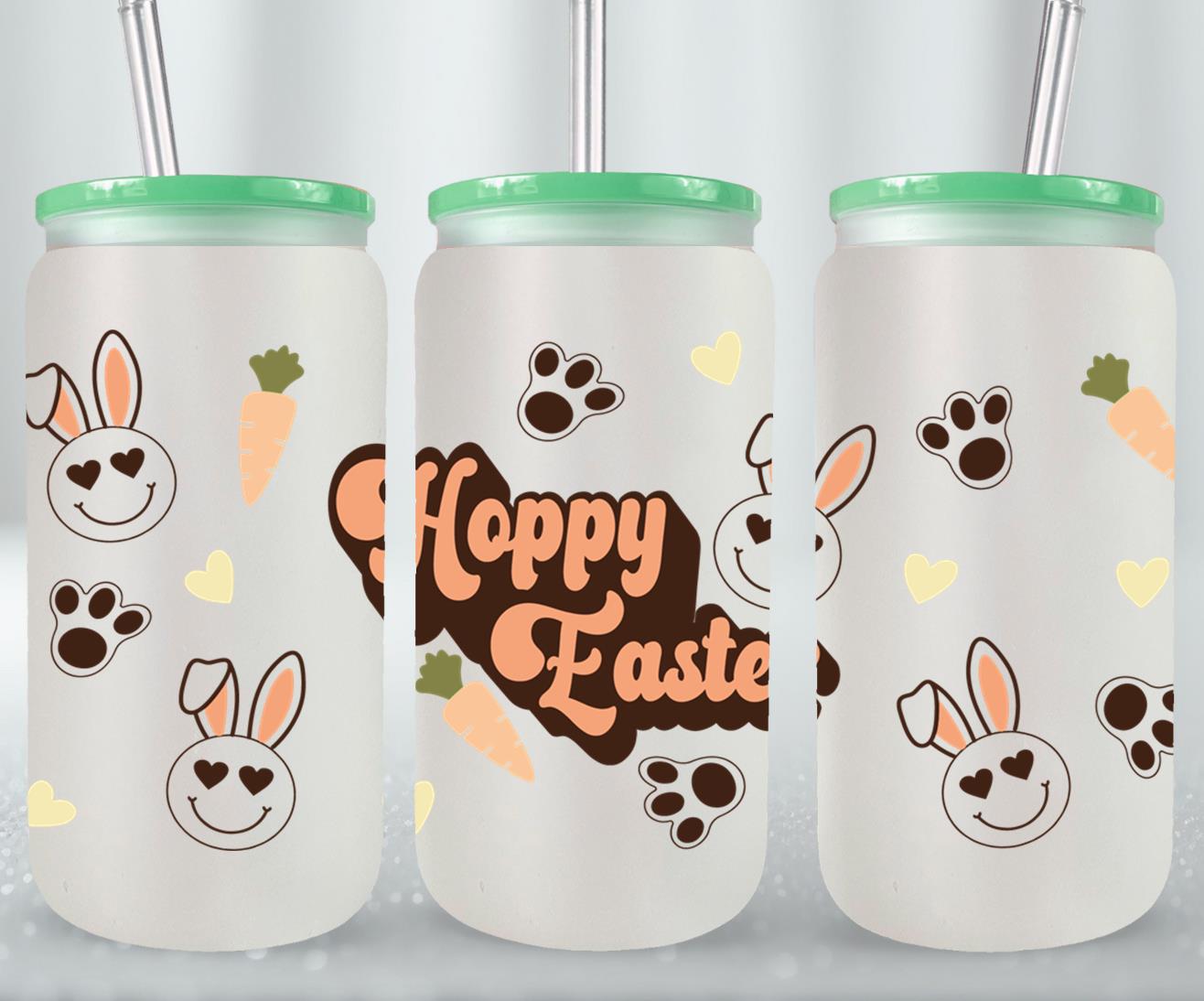 Hoppy Easter-10459 - glass can