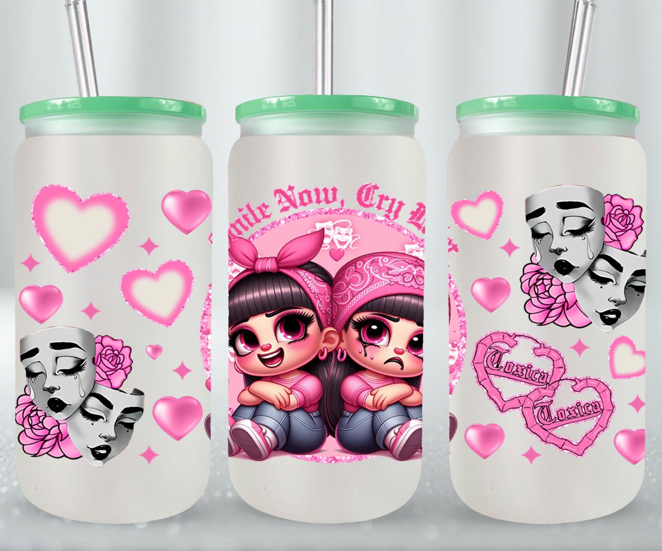 Smile Now Cry Later-10176 - glass can