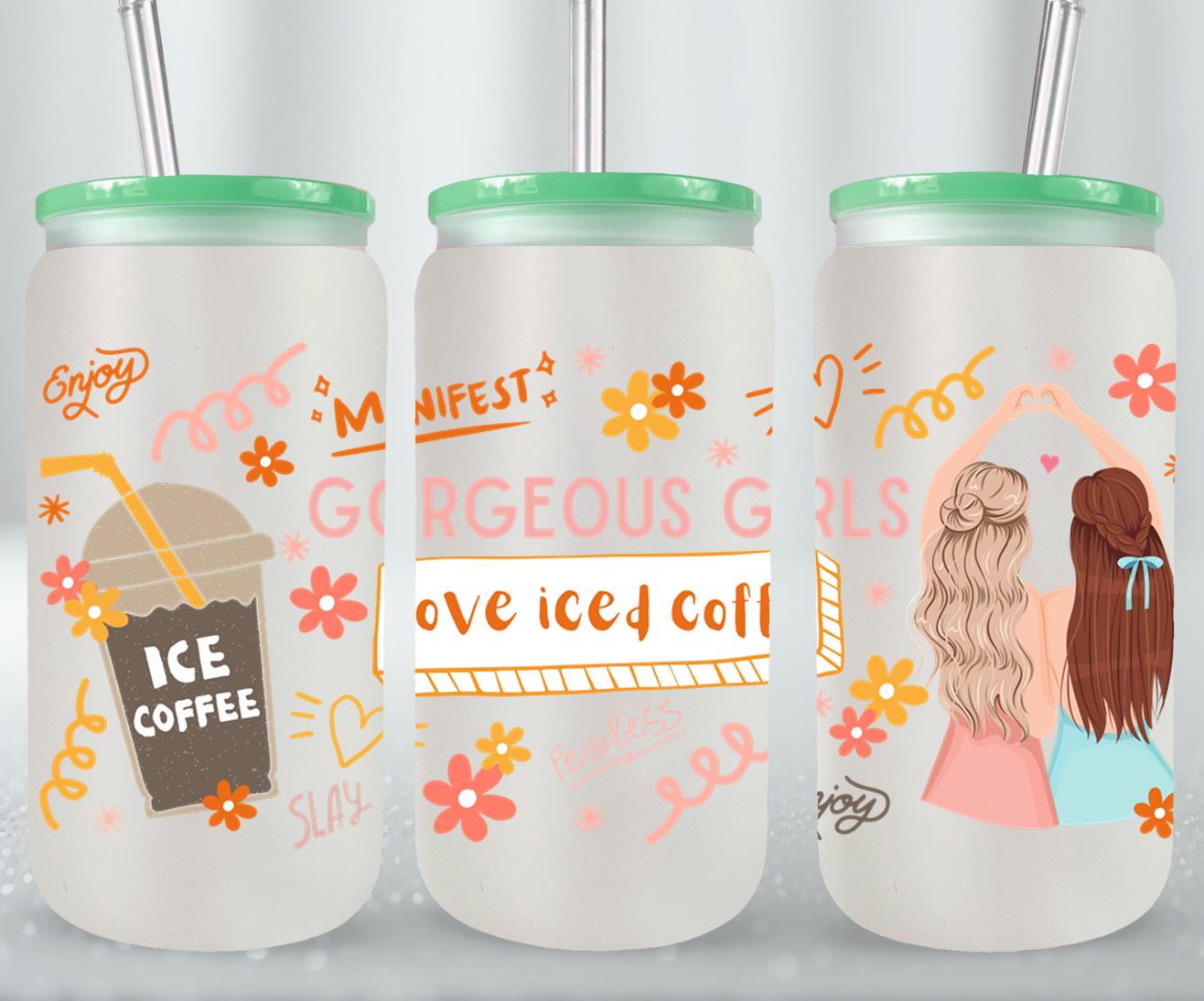 Gorgeous Girls-9893 - glass can