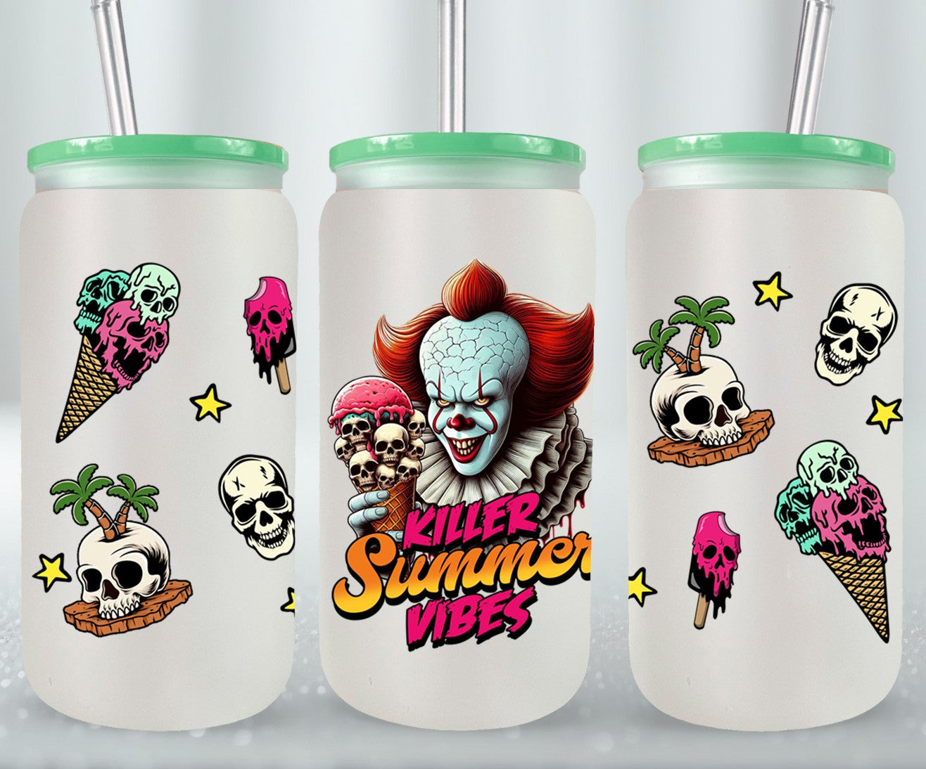 Killer Summer Vibes-10718 - glass can