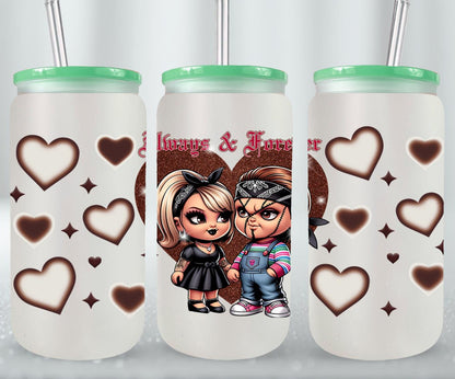 Always and Forever-10114 - glass can