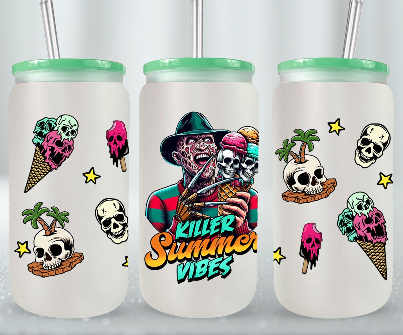 Killer Summer Vibes-10701 - glass can