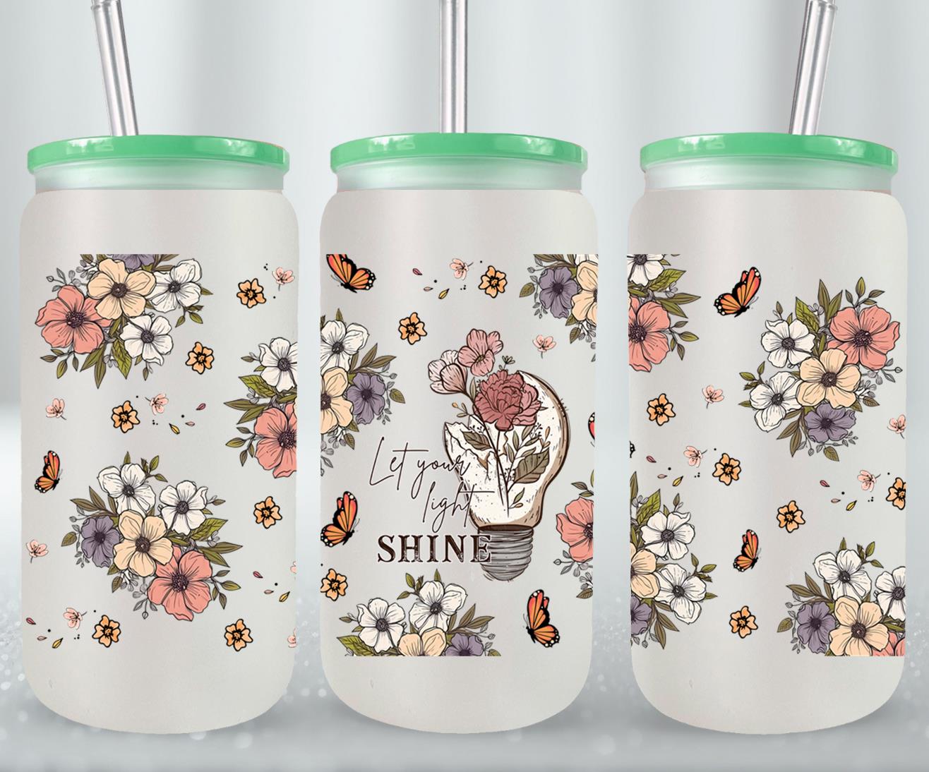 Let Your Light Shine-9901 - glass can