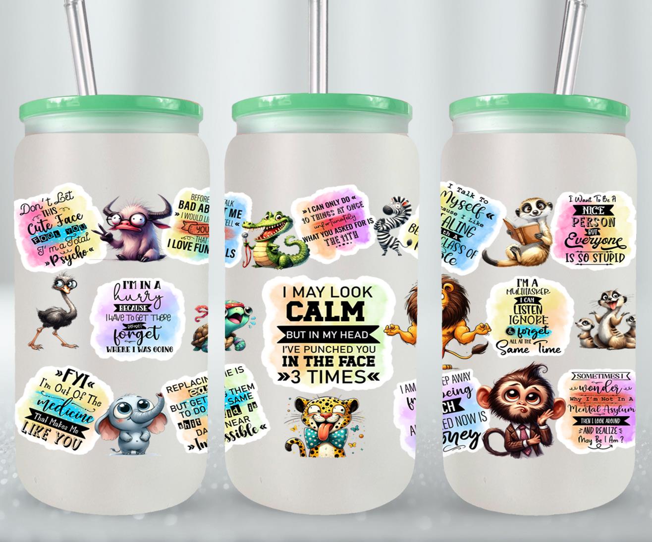 I May Look Calm-9897 - glass can