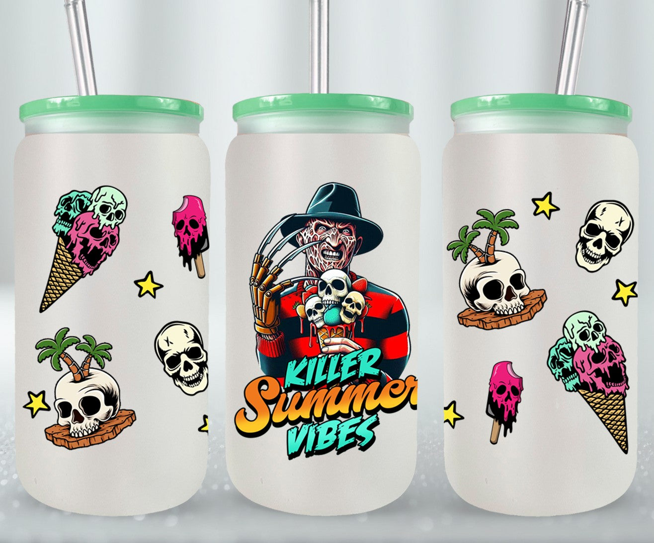 Killer Summer Vibes-10702 - glass can