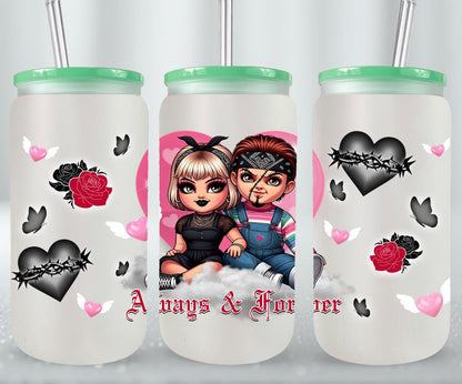 Always and Forever-10115 - glass can