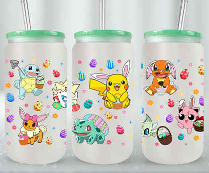Easter Pokemon-10341 - glass can