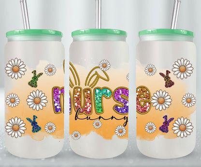 Nurse Bunny-10441 - glass can