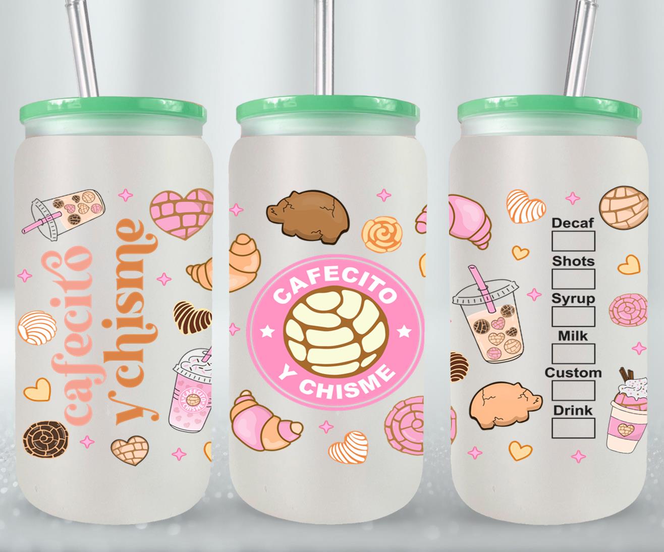 Cafecito y Chisme-10052 - glass can