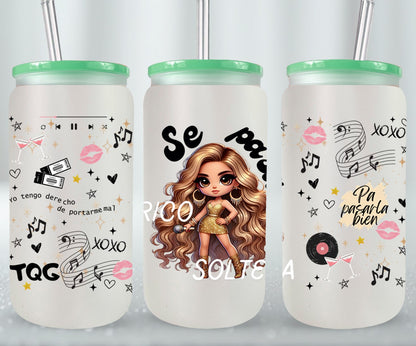 Se Pasa Rico Soltera-11076 - glass can