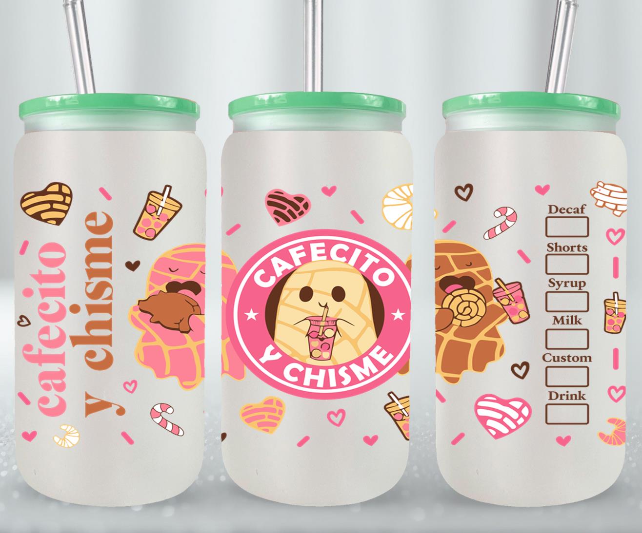 Cafecito y Chisme Halloween-10034 - glass can