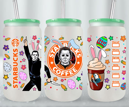 Easter Michael Myers-10339 - glass can