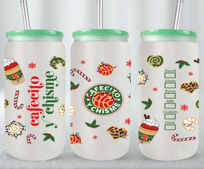Cafecito y Chisme Christmas-10030 - glass can