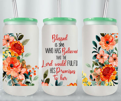 Blessed-10188 - glass can
