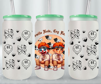 Smile Now Cry Later-10181 - glass can