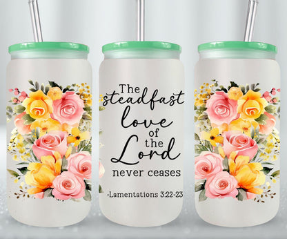 Love OF The Lord-10214 - glass can