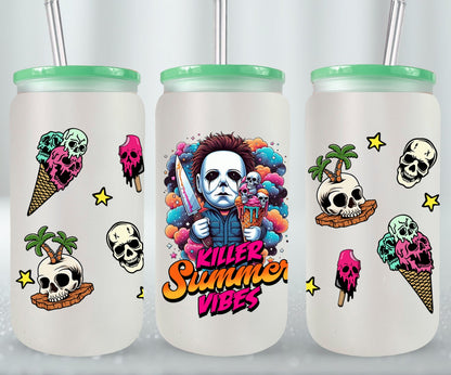 Summer Killer Vibes - glass can