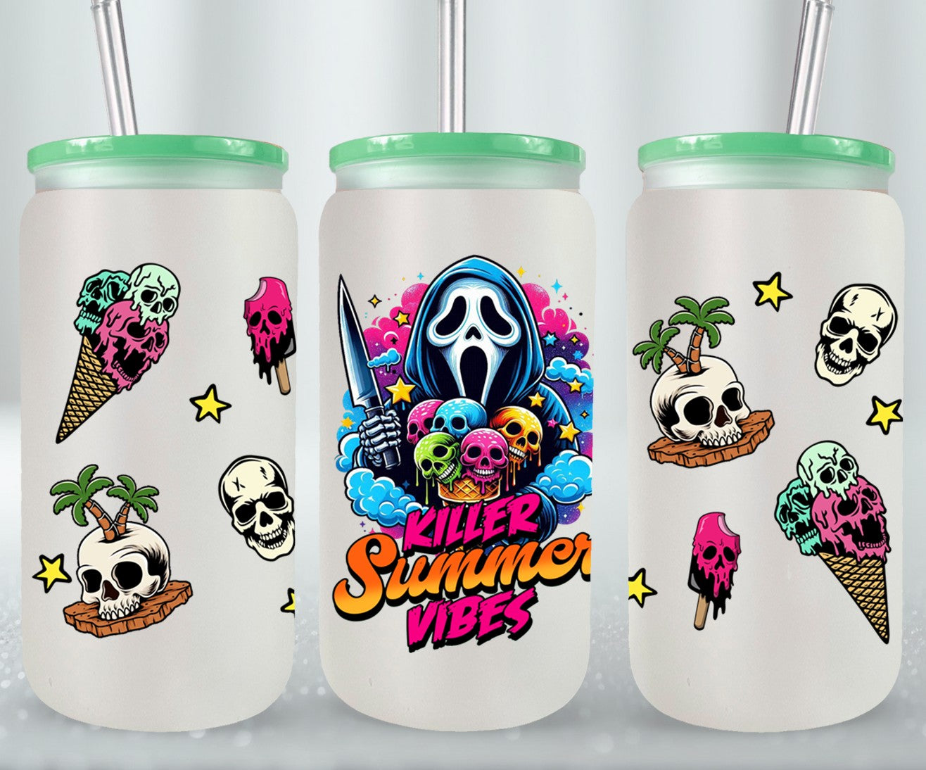 Summer Killer Vibes-10732 - glass can