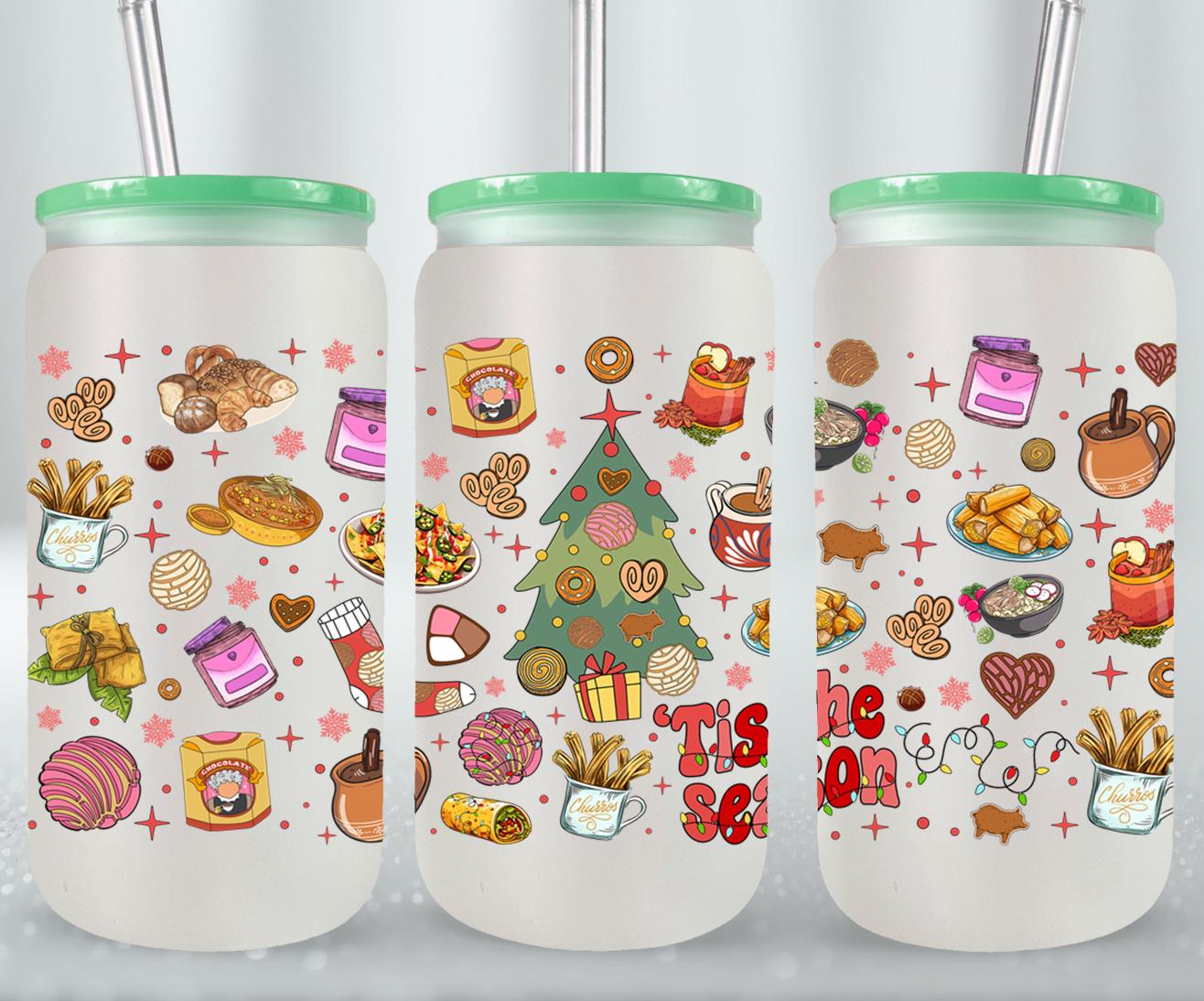 Christmas Pan Dulce-10086 - glass can