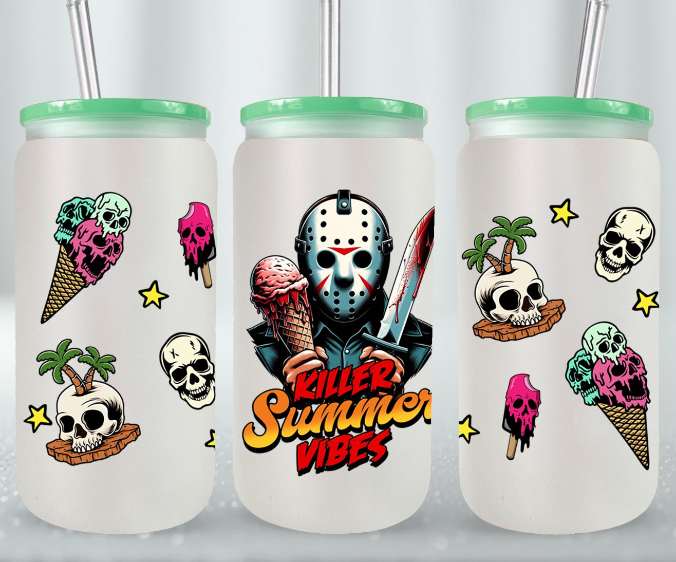 Killer Summer Vibes-10709 - glass can