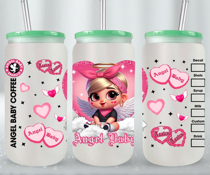 Angel Baby-10121 - glass can