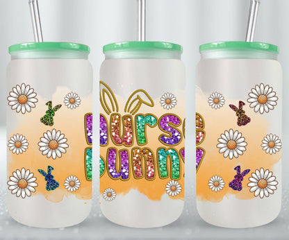 Nurse Bunny-10440 - glass can