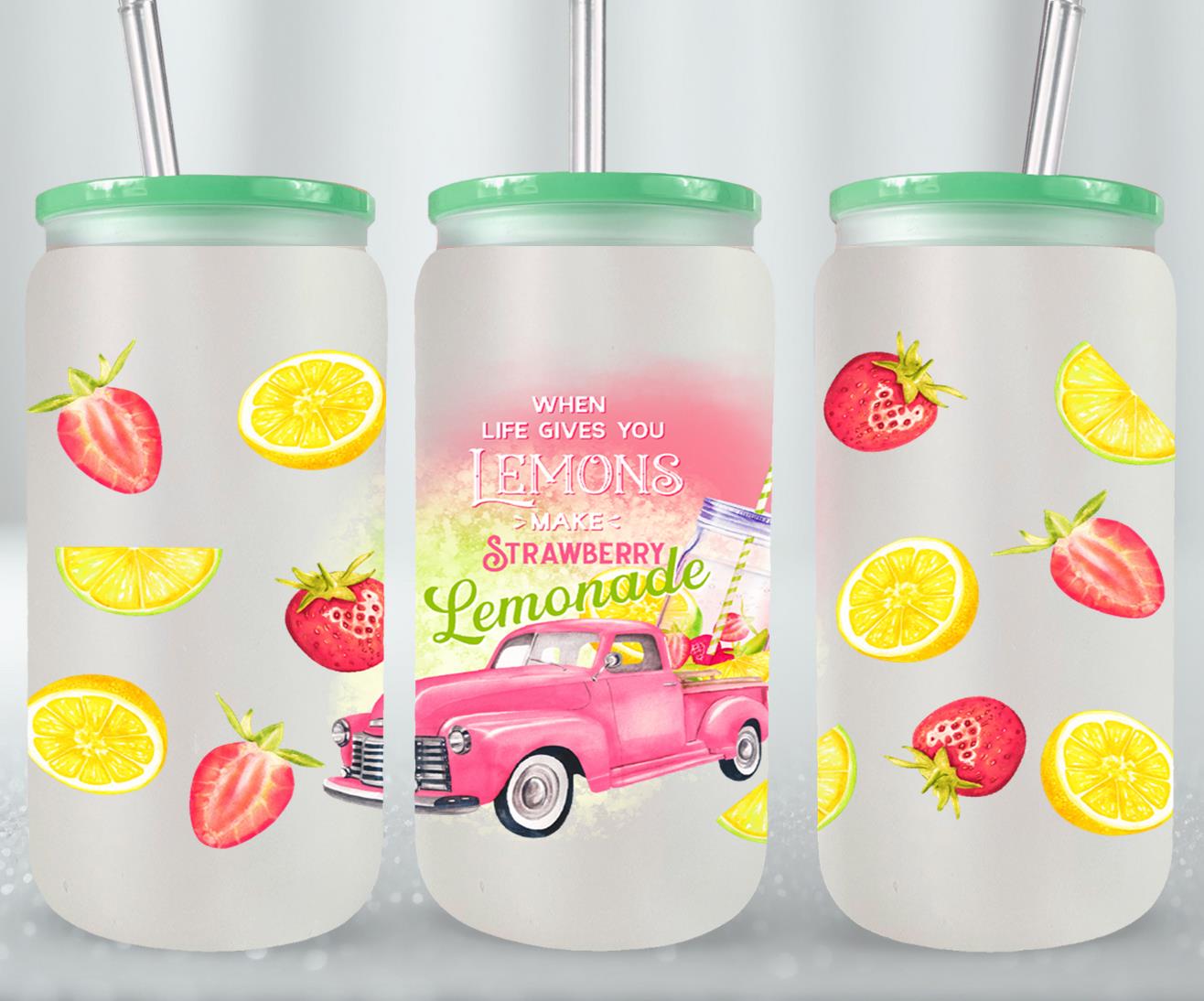 Strawberry Limonade-10275 - glass can