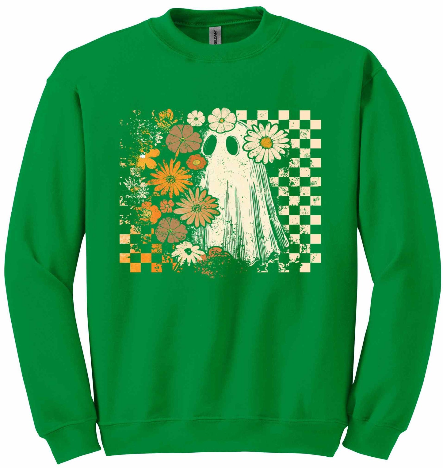 Ghost Trick or Treat Pink-11072 - sweatshirt