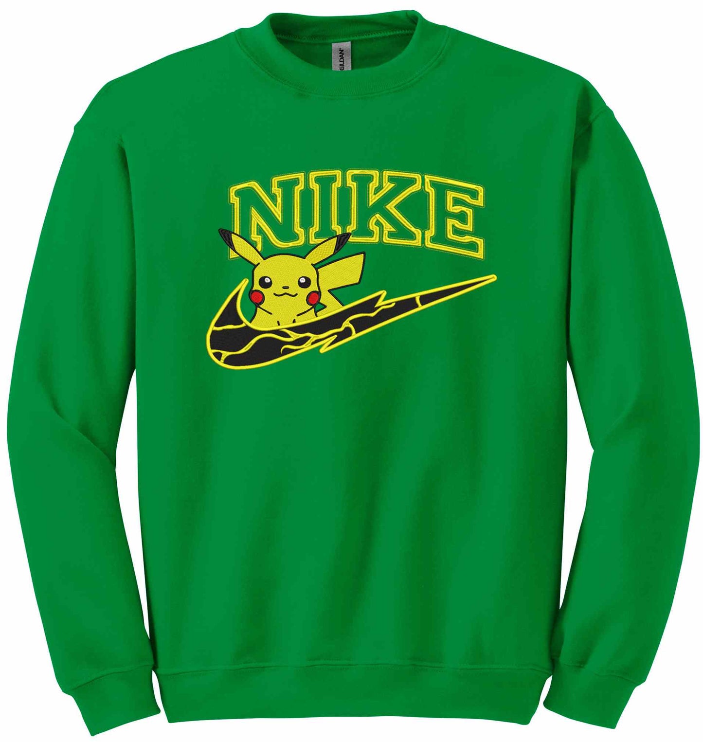 Pikachu Embroidered Logo - sweatshirt