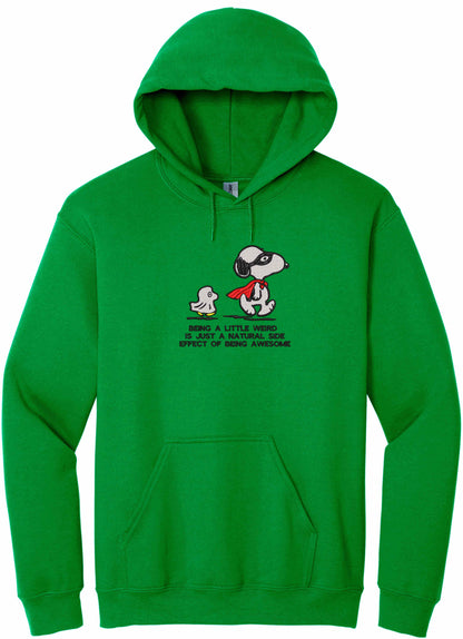 Beautiful positive message Embroidered - hoodie