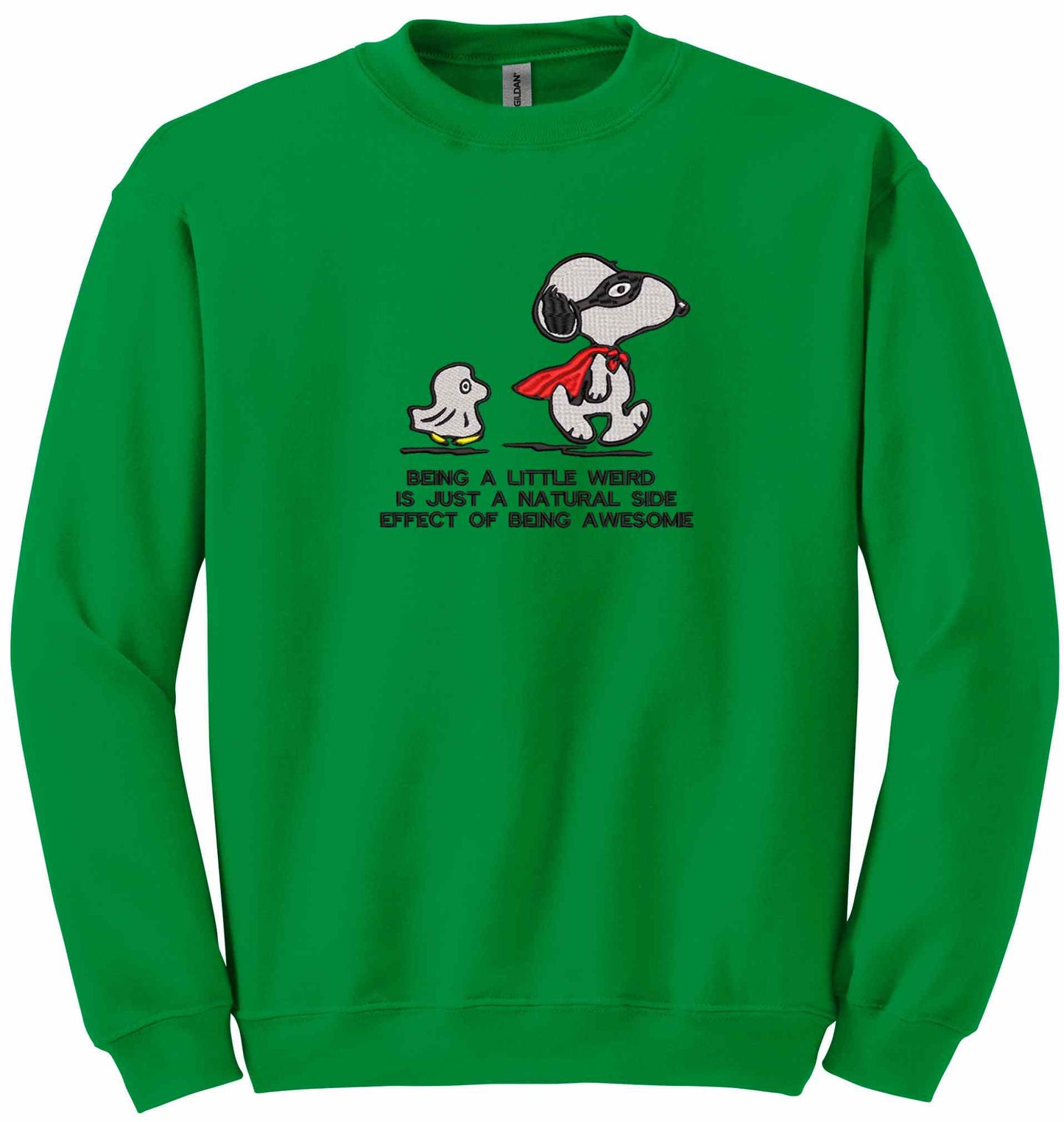 Beautiful positive message Embroidered - sweatshirt