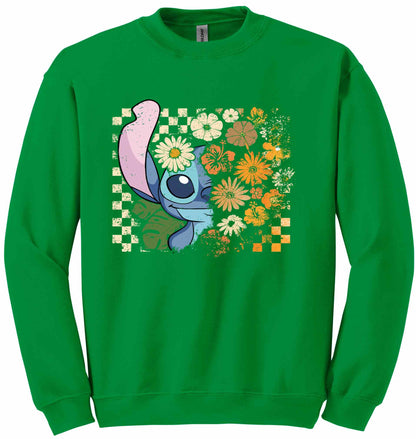 Trick or Treat Alien-11068 - sweatshirt