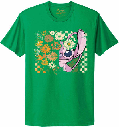 Trick or Treat Pink Alien - t-shirt