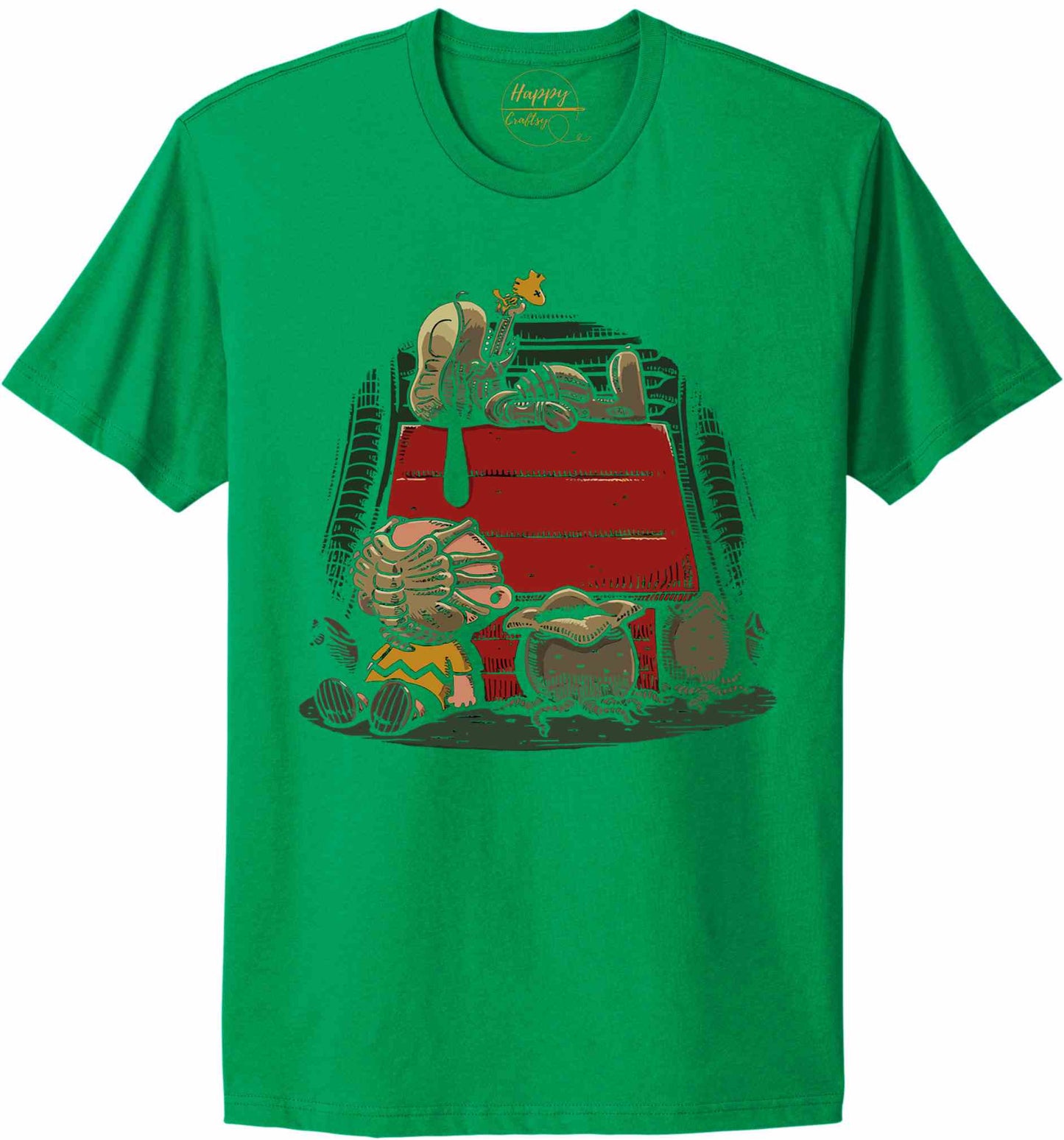 Funny Movie Parody Alien - t-shirt