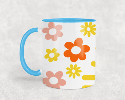 Girls Just Wanna Have Sun Floral-10684 - mugs