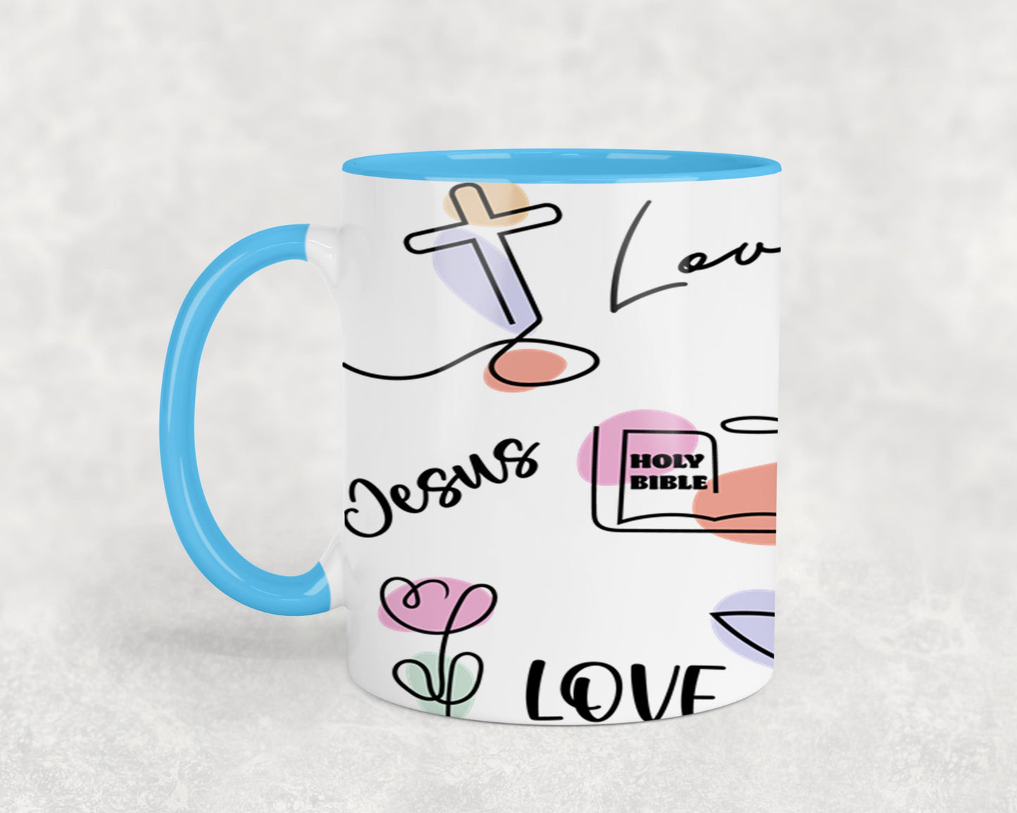 Jesus Love-10212 - mugs